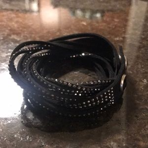 Swarovski wrap bracelet